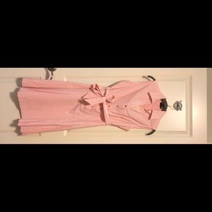 Jones New York Orange/White Sundress